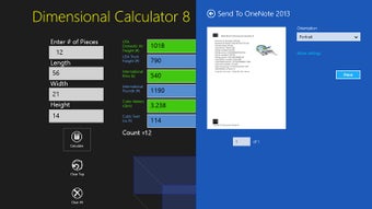Image 1 for dimCalc8 for Windows 8