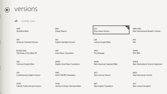 Image 1 for Bible for Windows 8