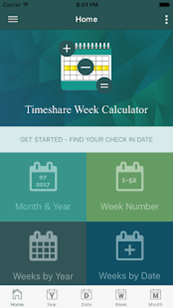 Image 2 for Timeshare Week Calculator
