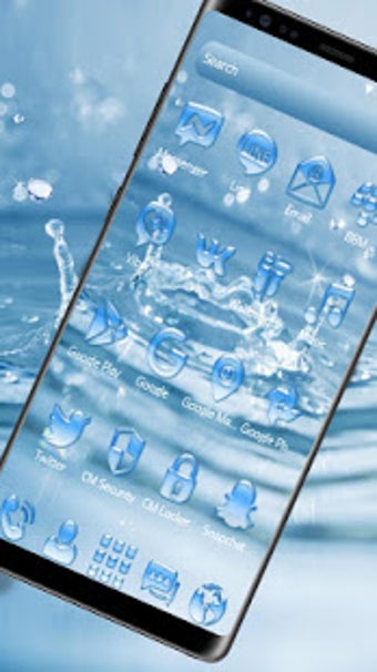 Imagen 2 para Water Drop Rain Theme