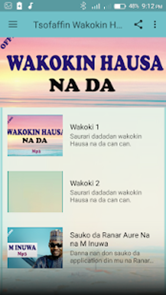 Imagen 3 para Tsofaffin Wakokin Hausa