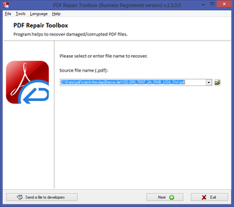 Imagen 0 para PDF Repair Toolbox