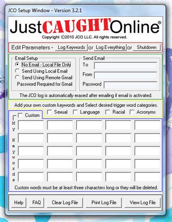Image 0 for Free Keylogger JCO