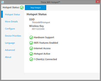 Image 0 for Thinix WiFi Hotspot