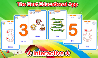 Imagen 3 para Number 123 Flashcards (Le…