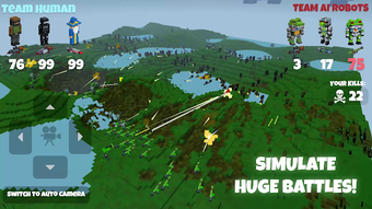 Imagen 0 para Humans vs Ai: Battle Simu…