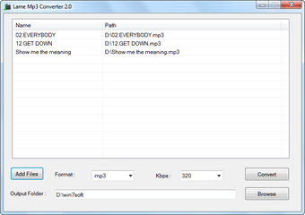 Imagen 0 para Lame Mp3 Converter