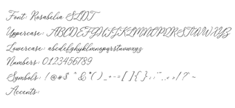 Imagen 0 para Rosabelia Script