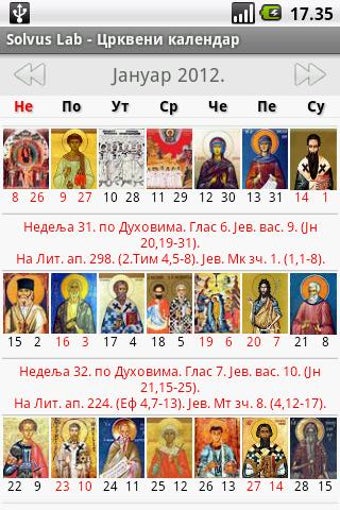Image 3 for Pravoslavni kalendar