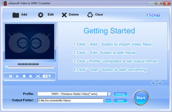 Image 0 for uSeesoft Video To WMV Con…