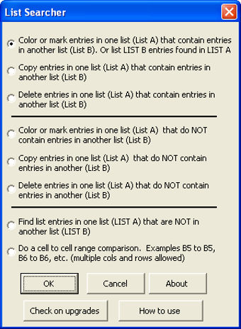 Imagen 1 para List Searcher for Microso…