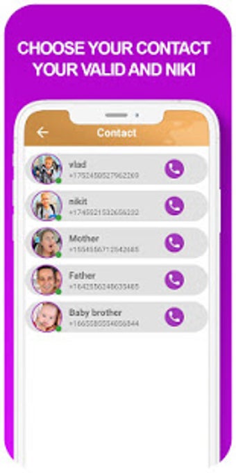 Image 0 for fake call and chat from V…