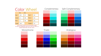 Image 0 for Color Wheel: A Color Sche…