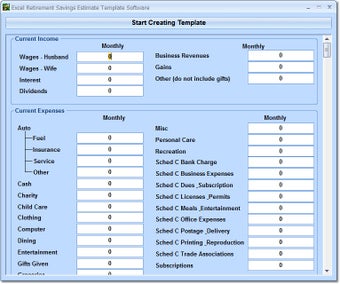 Image 0 for Excel Retirement Savings …