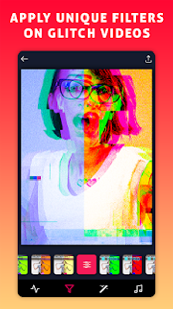 Glitch VHS Art Camera Aesthetic Video Filters Captures 4