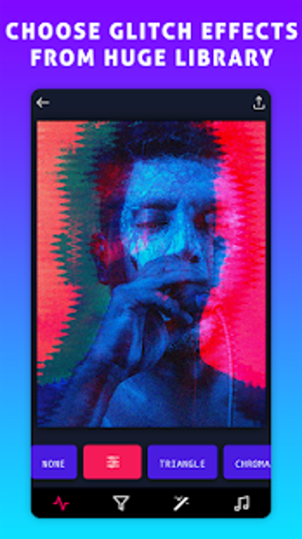 Glitch VHS Art Camera Aesthetic Video Filters Screen Grabs 2