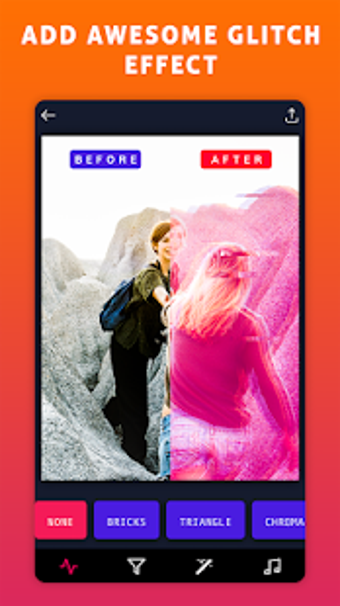 Glitch VHS Art Camera Aesthetic Video Filters Screen Photos 3