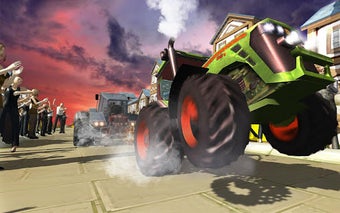 Image 1 for Real Tractor Pull Match: …