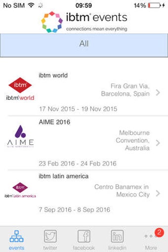 Imagen 0 para ibtm events