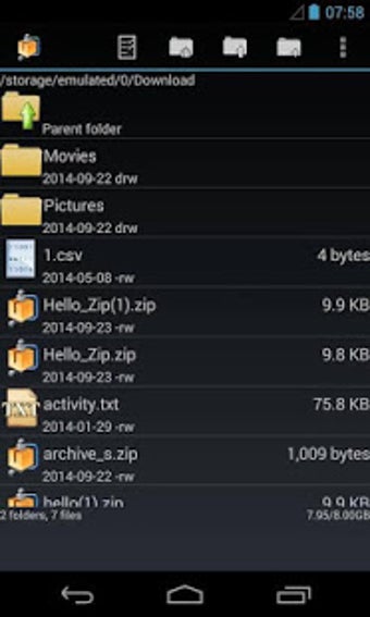 Image 1 for AndroZip Free File Manage…