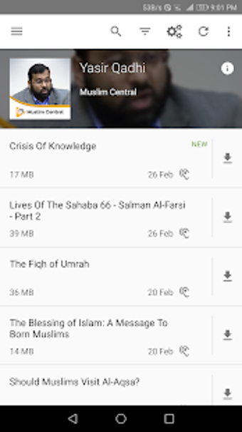Image 1 for Yasir Qadhi - Lectures