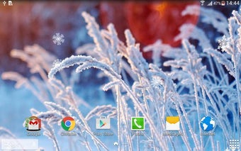 Imagen 1 para Winter Flowers Live Wallp…