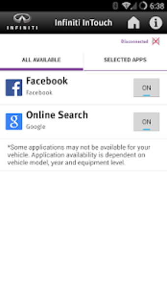 Imagen 2 para Infiniti InTouch