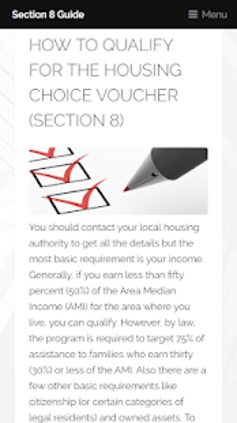 Image 3 for Section 8 Guide