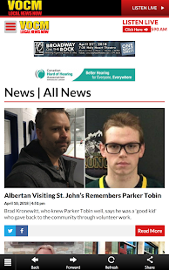 Image 1 for VOCM Radio