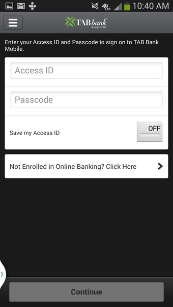 Imagen 1 para TAB Bank Mobile