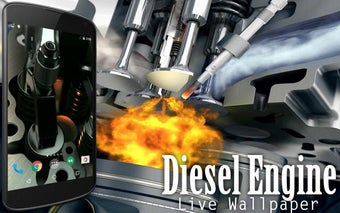Imagen 1 para Diesel Engine Live Wallpa…