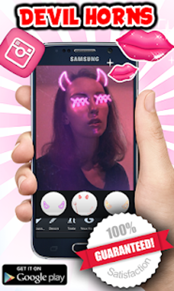 Image 2 for Neon Devil horns Crown Ed…
