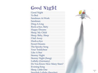 Image 3 for Good Night Songs LITE
