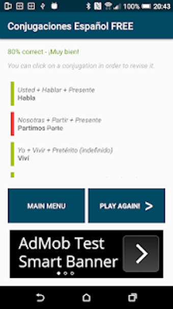 Image 3 for Spanish verb conjugations…