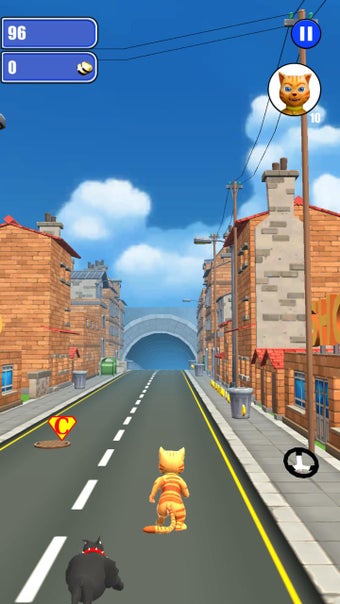 Imagen 1 para Cat Subway Run: Leo Cat v…