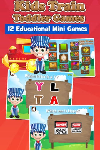 Image 0 for Kids Train Toddler Games