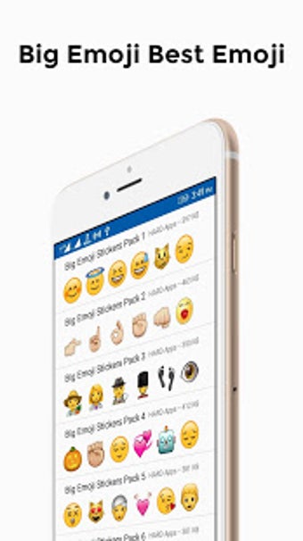 Image 3 for Big Emoji Stickers For Wh…