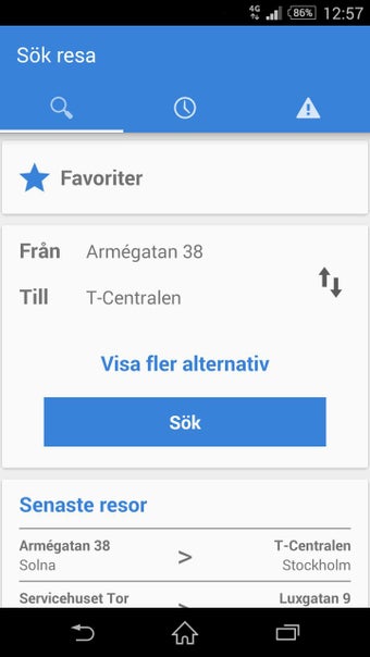 Imagen 0 para Res i STHLM: SL trip plan…