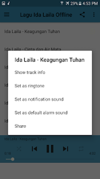 Image 2 for Lagu Ida Laila Offline
