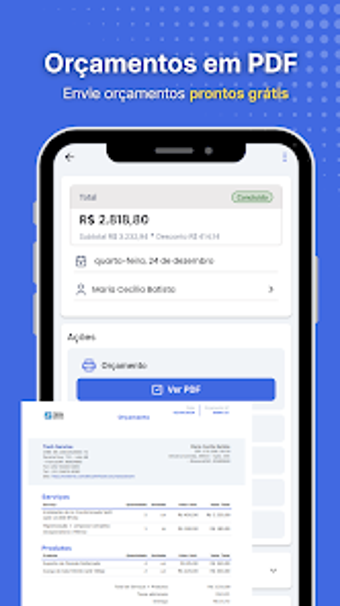 Image 0 for Orçamento em PDF e Pedido…