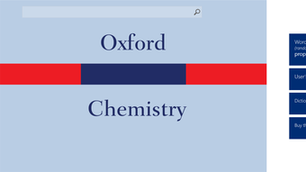 Image 1 for Oxford Dictionary of Chem…