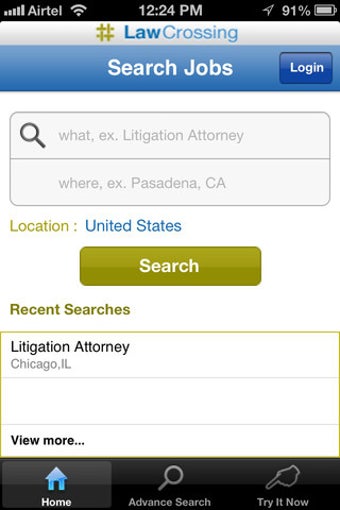 Image 0 for LawCrossing Legal Job Sea…