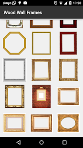 Image 0 for Wood wall photo Frames