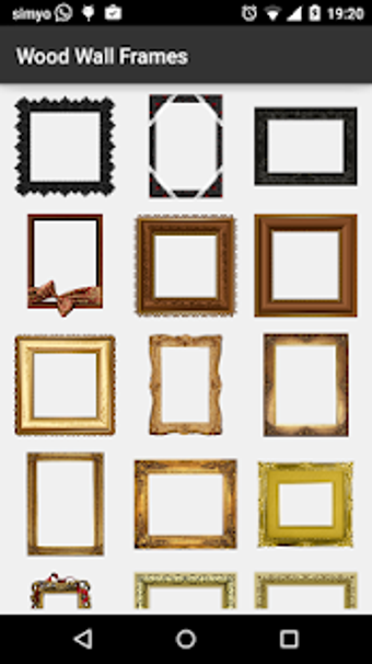 Image 2 for Wood wall photo Frames
