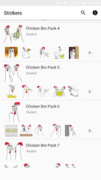 Imagen 2 para Chicken Bro Stickers - St…