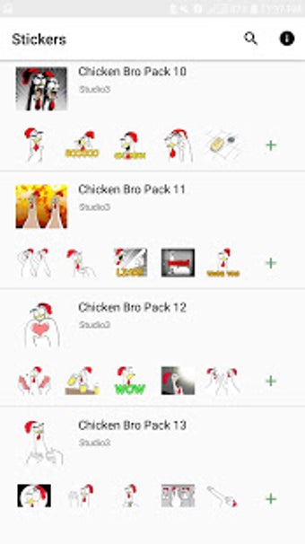 Image 1 for Chicken Bro Stickers - St…