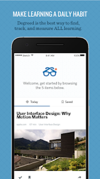 Imagen 1 para Degreed - Daily Learning …