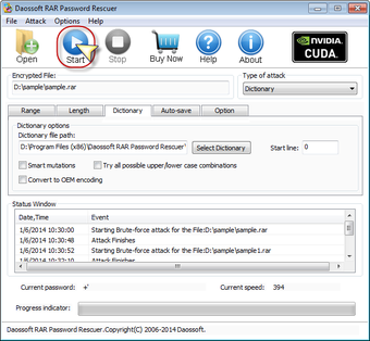 Imagen 4 para Daossoft RAR Password Res…