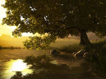 Image 0 for Lake Tree 3D Screensaver