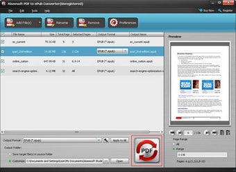 Imagen 1 para Aiseesoft PDF to ePub Con…